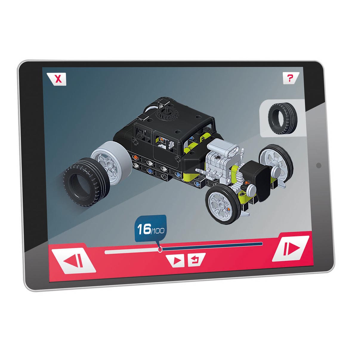 Clementoni Wetenschap Spelmechaniek - Hot Rod, 2in1