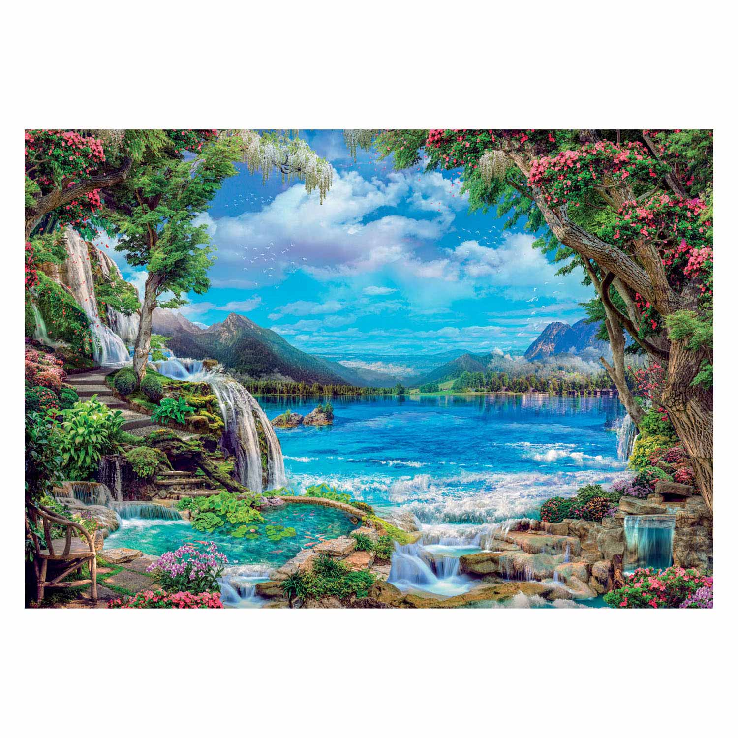 Clementoni Legpuzzel Paradijs op aarde, 2000st.