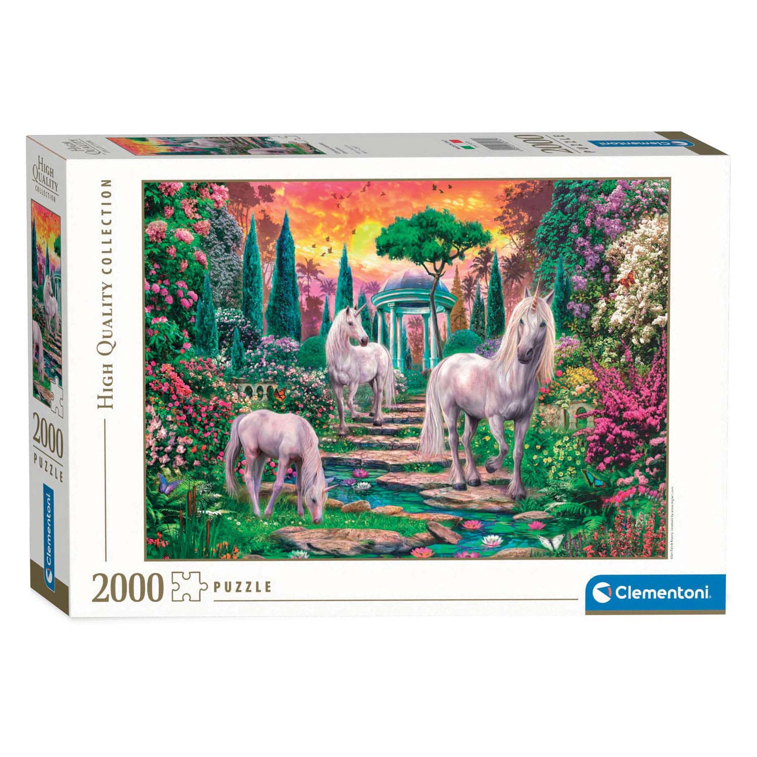 Clementoni Legpuzzel Klassieke Eenhoorns, 2000st.