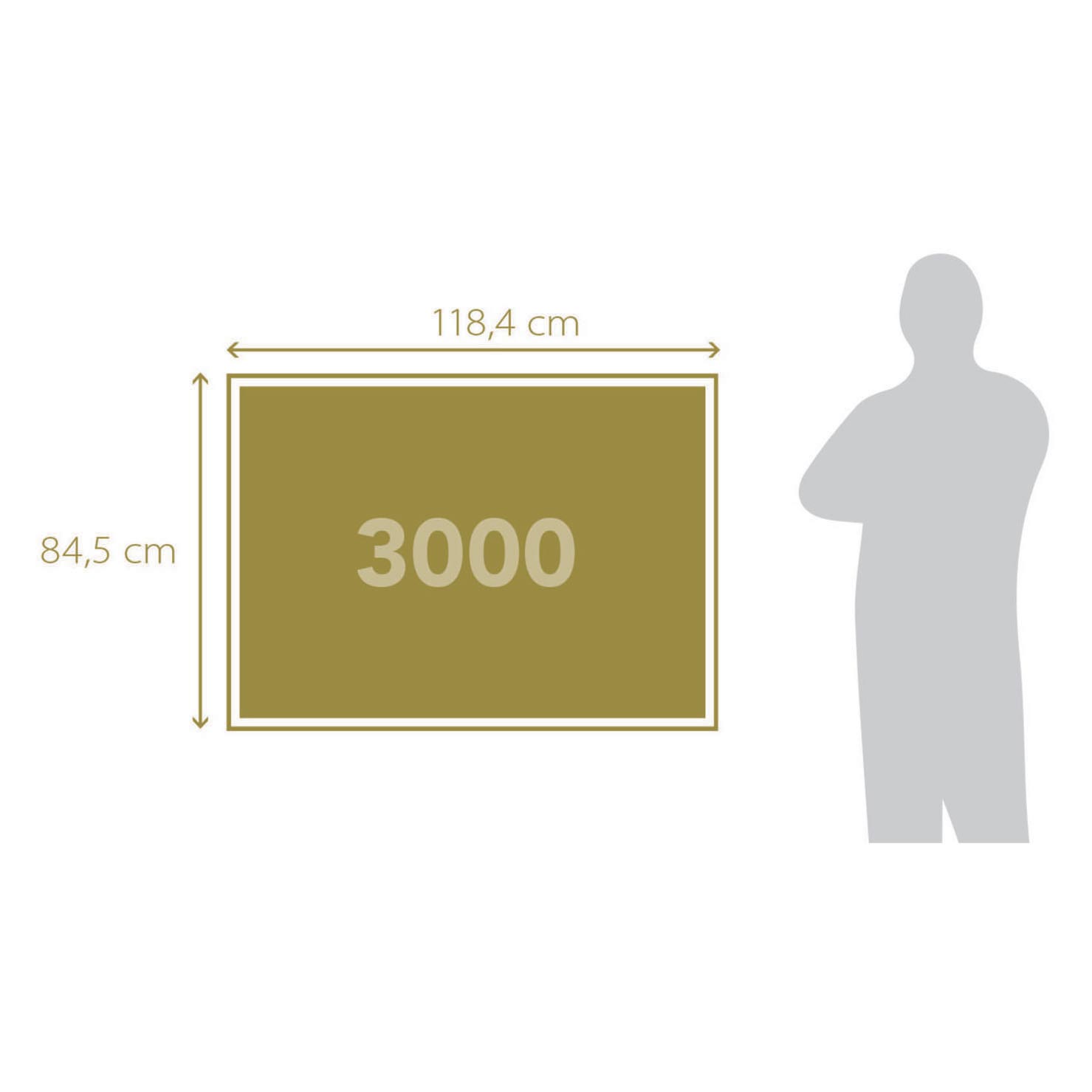 Clementoni Puzzel Terras aan het meer, 3000st.