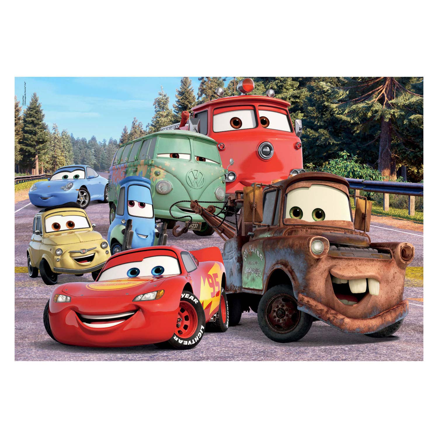 Clementoni Maxi Legpuzzelauto's, 24st.