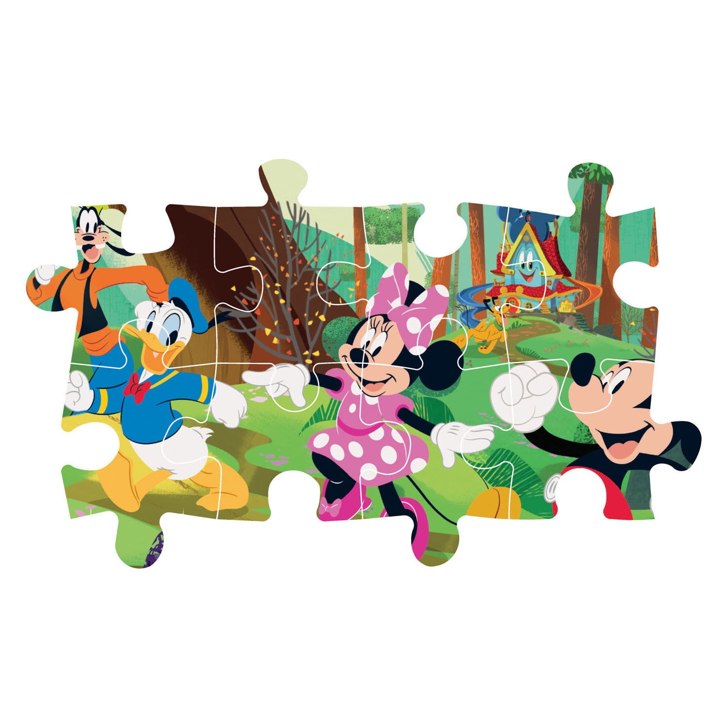 Clementoni Maxi Legpuzzel Mickey en Vrienden, 104st.