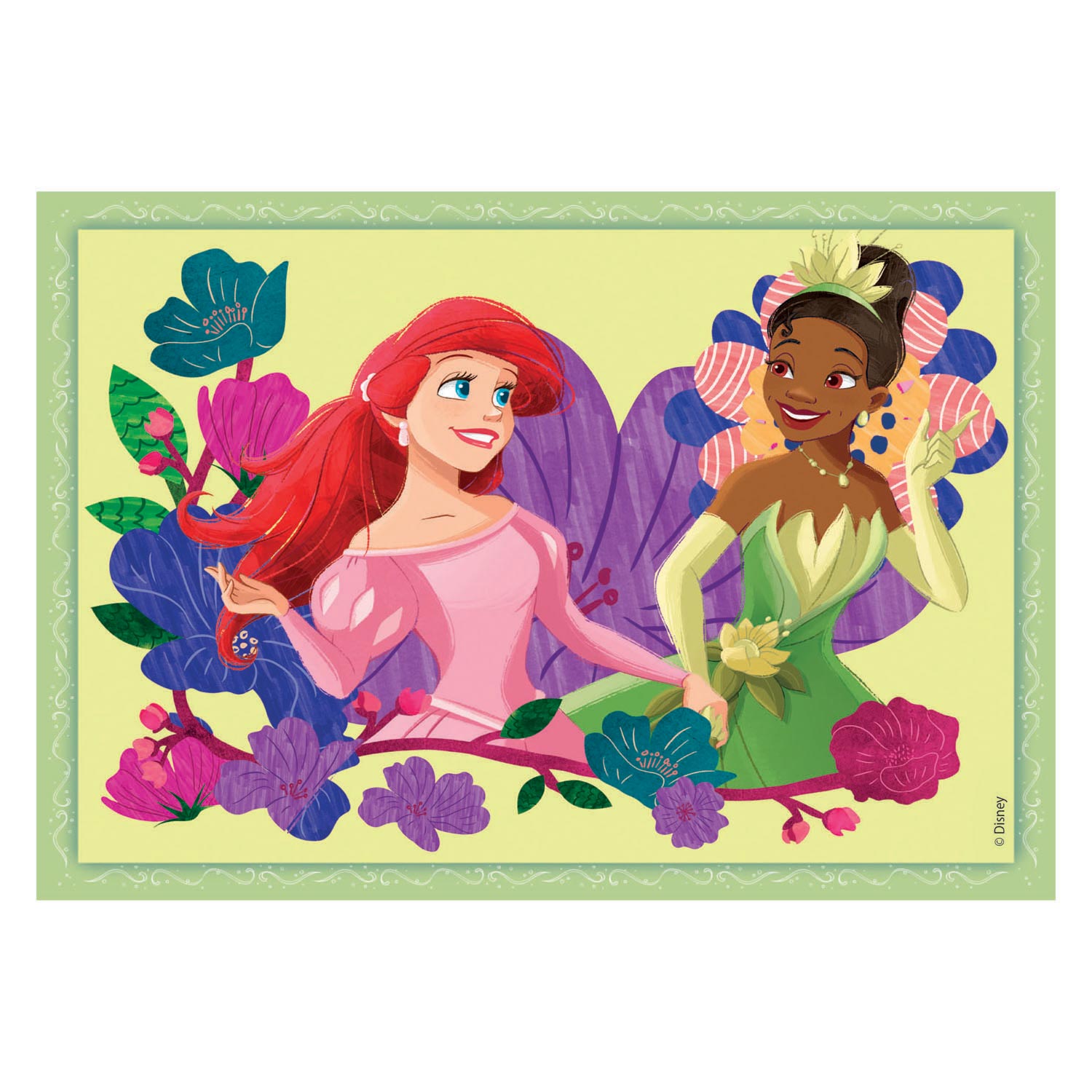 Clementoni puzzels disney princess, 4in1