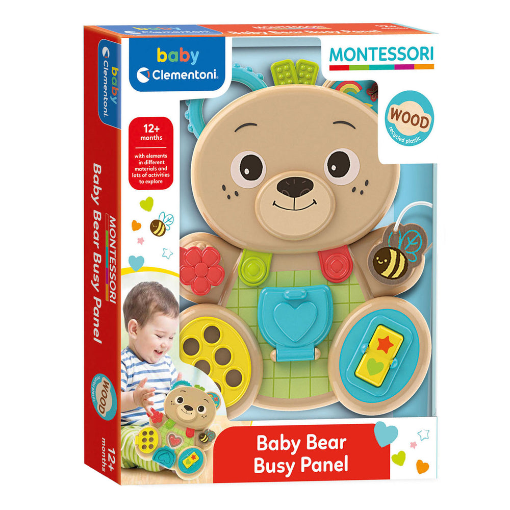 Clementoni Montessori Baby Drukke Bier