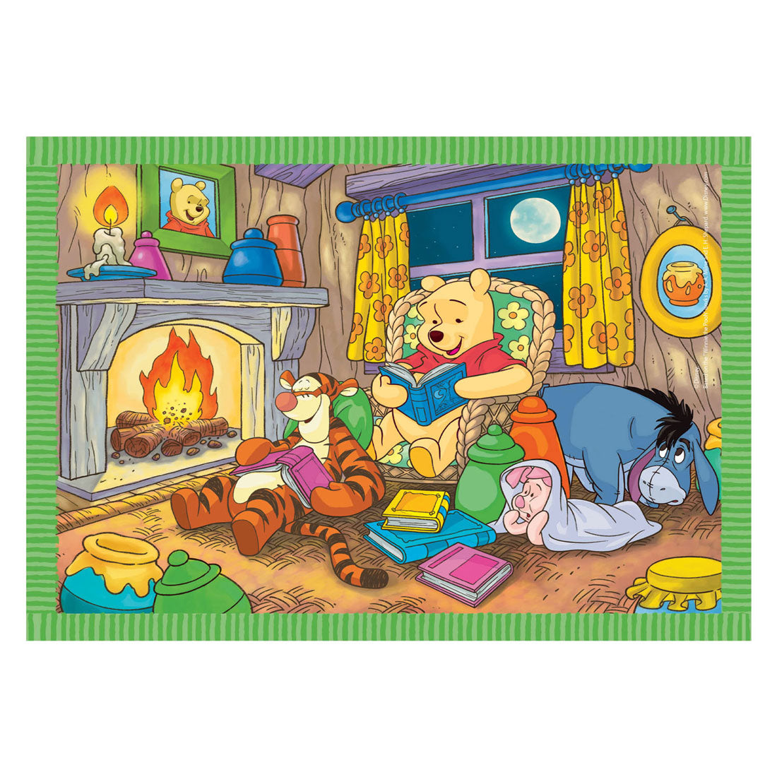 Clementoni Legpuzzel Kleur Disney Winnie de Poeh, 4in1