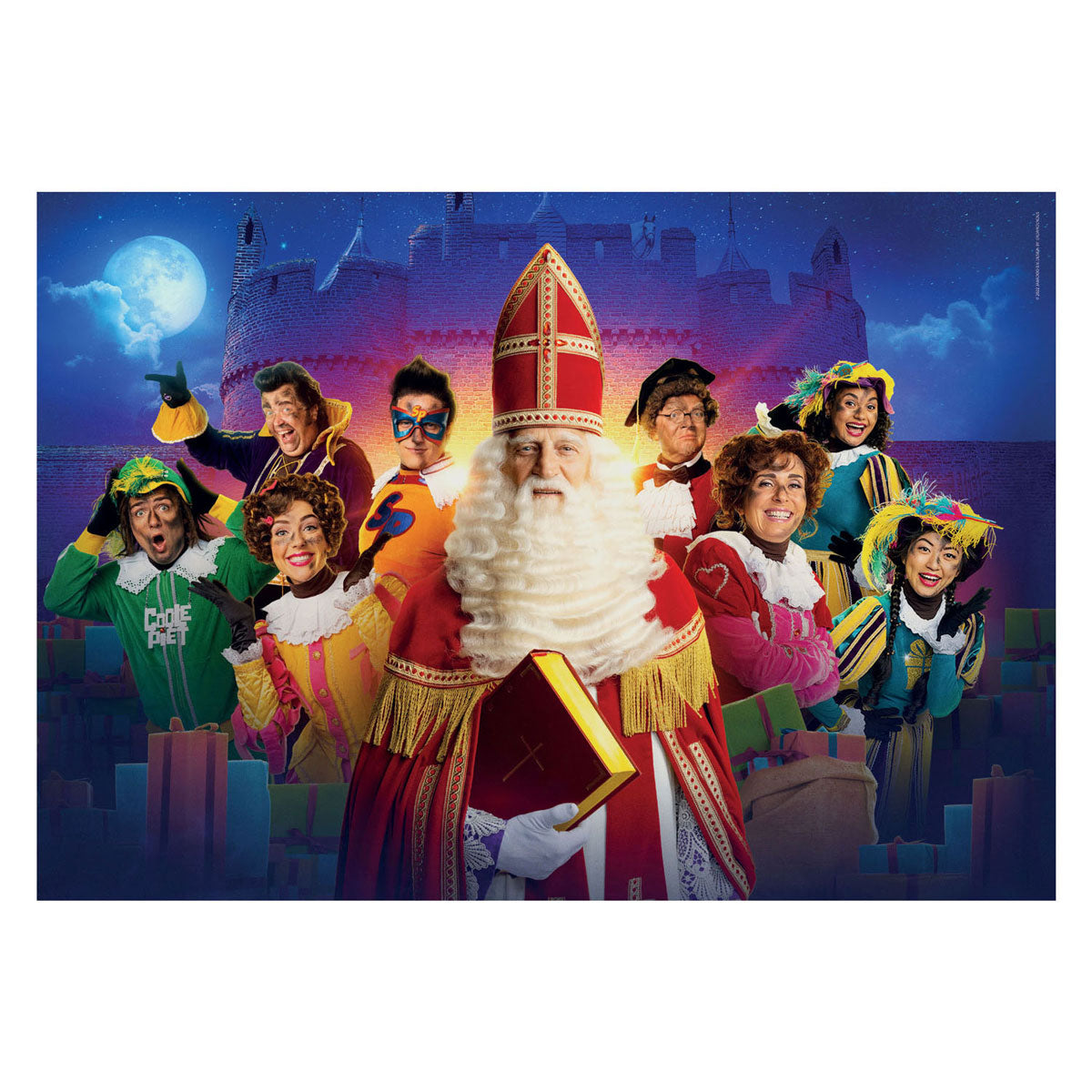 Clementoni legpuzzel super color - club van sinterklaas, 60st.
