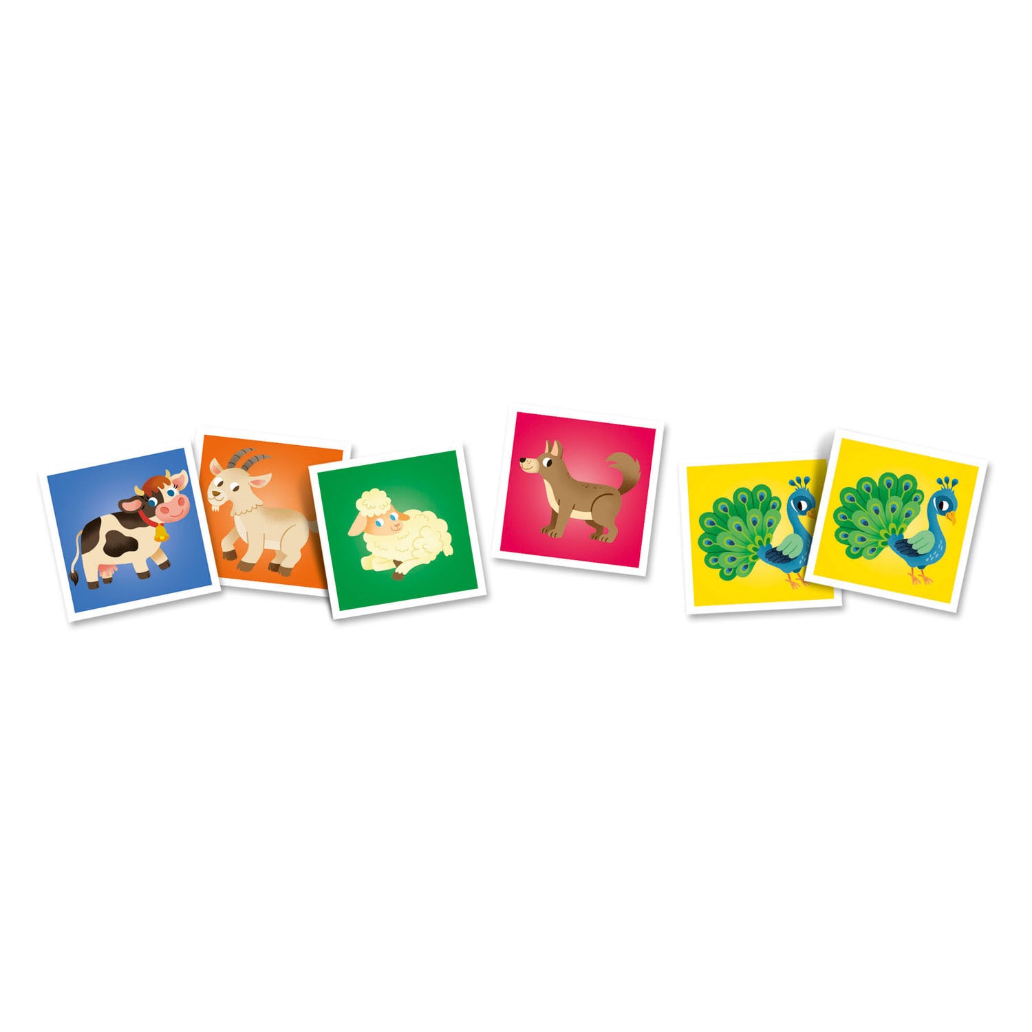 Clementoni farm animals memory game