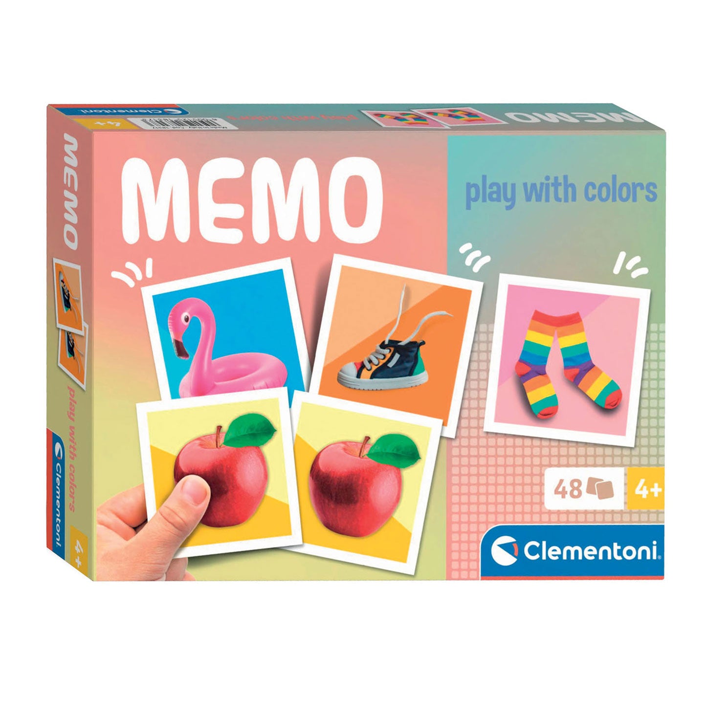 Clementoni-memorandumspel met kleuren