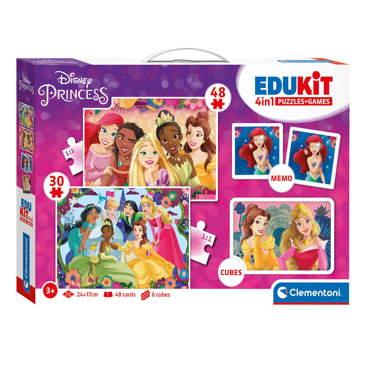 Disney clementoni edukit 4in1 princess