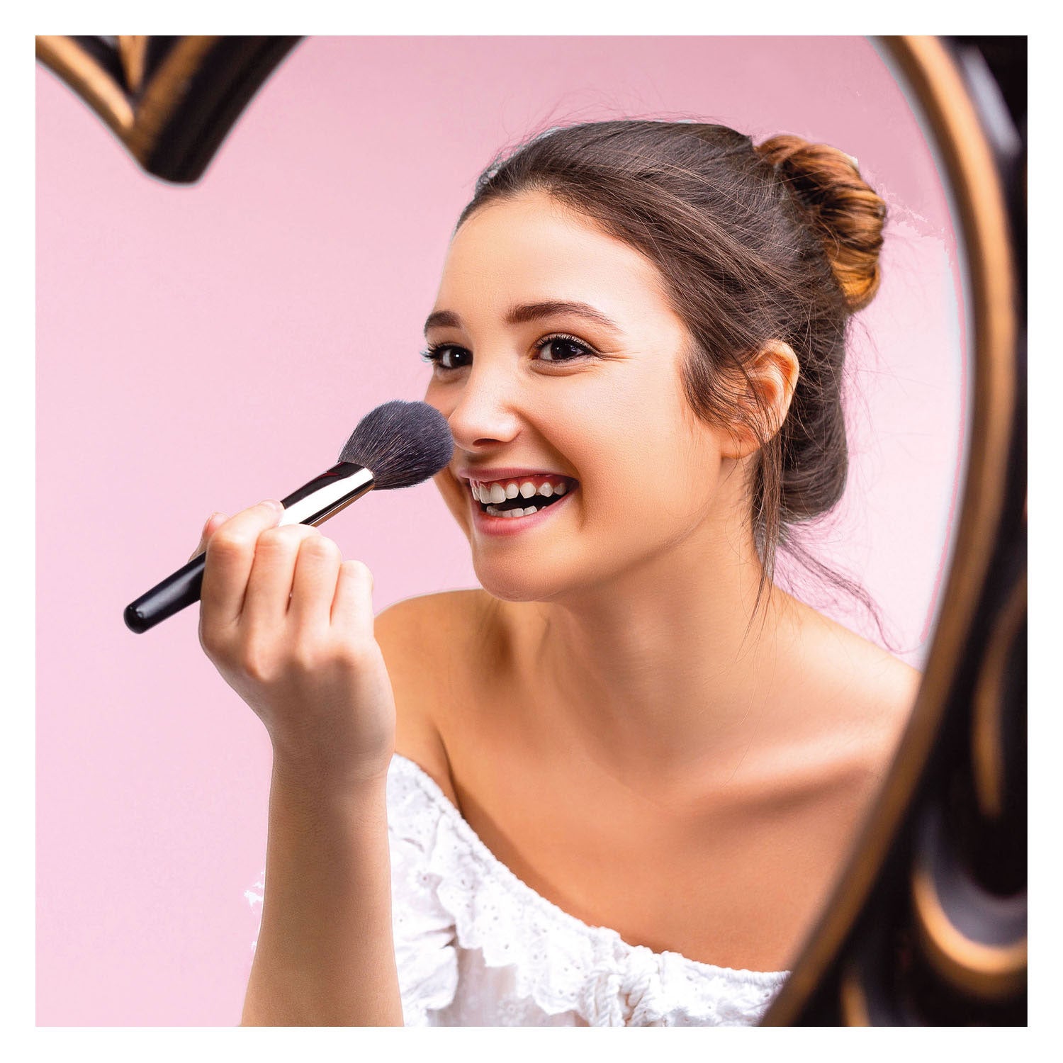 Clementoni Crazy Chic oogschaduwpalet Pink Power, 6 kleuren