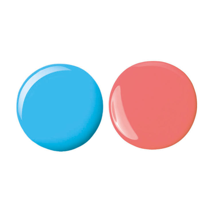 Clementoni gekke chic nagellak blauw rood, 2st.