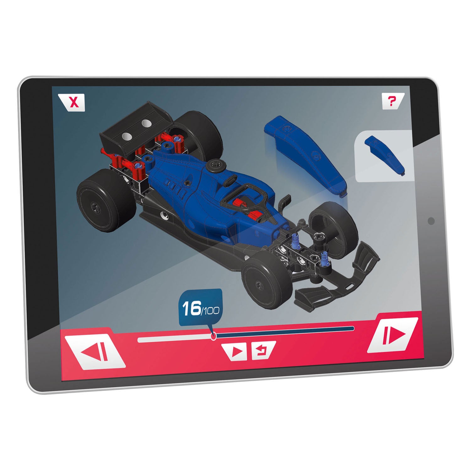 Clementoni Wetenschap en Spel - Mechanica Raceauto van Go Kart 2in1 Bouwset