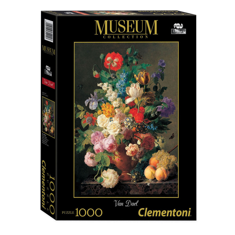 Clementoni Legpuzzel Van Dael Kom met bloemen, 1000st.