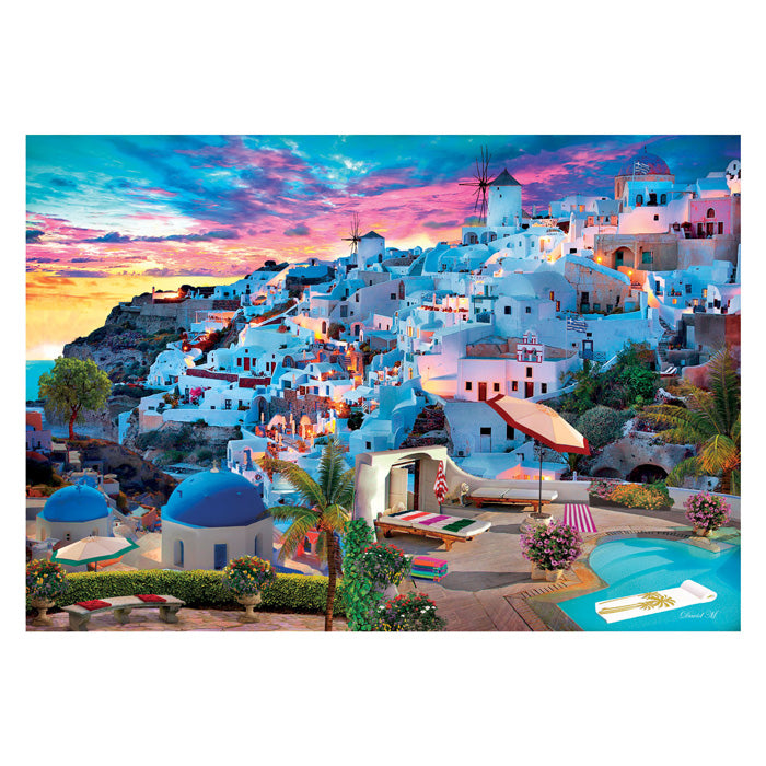 Clementoni legpuzzel griekenland uitzicht, 500st.