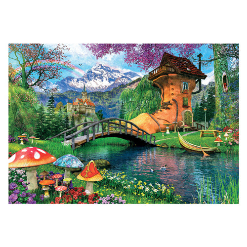 Clementoni legpuzzel het oude schoenenhuis, 500st.