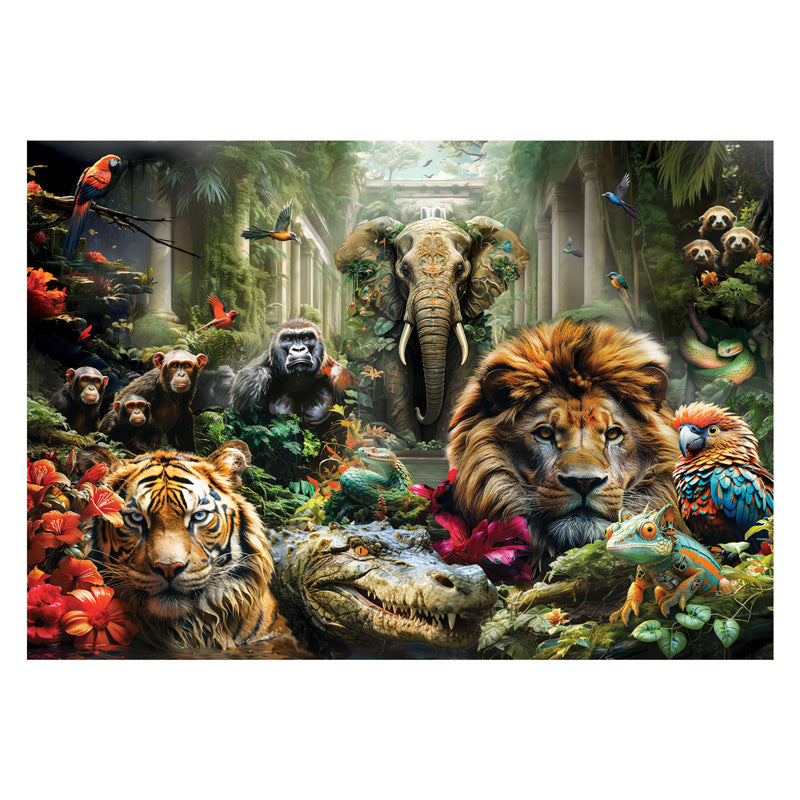 Clementoni puzzel mythische jungle 1000 stukjes