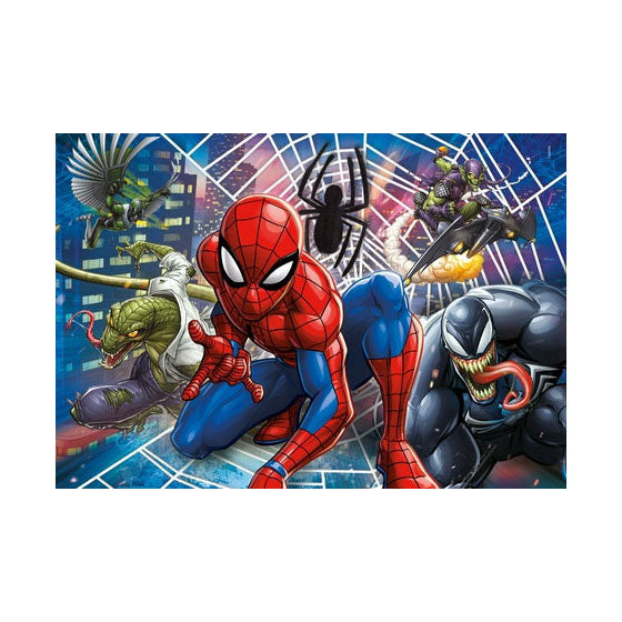 Clementoni legpuzzel superkleuren spiderman, 30st.