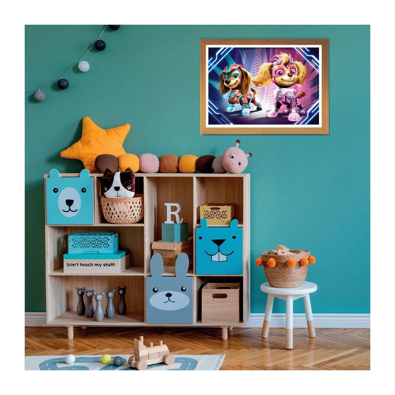 Clementoni legpuzzel superkleuren paw Patrol, 2x20st.