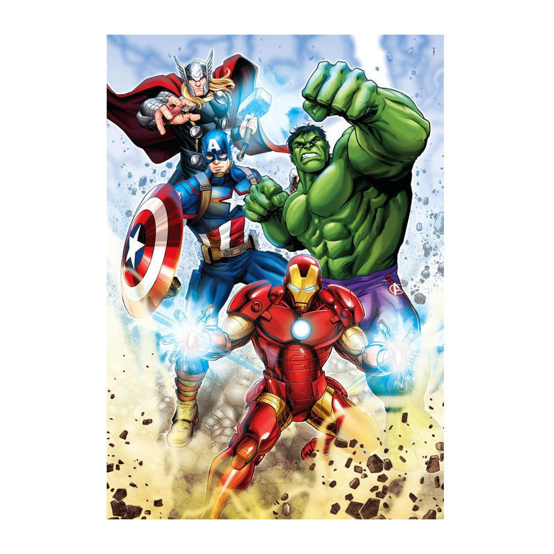 Clementoni legpuzzel super kleur marvel avengers, 60st.