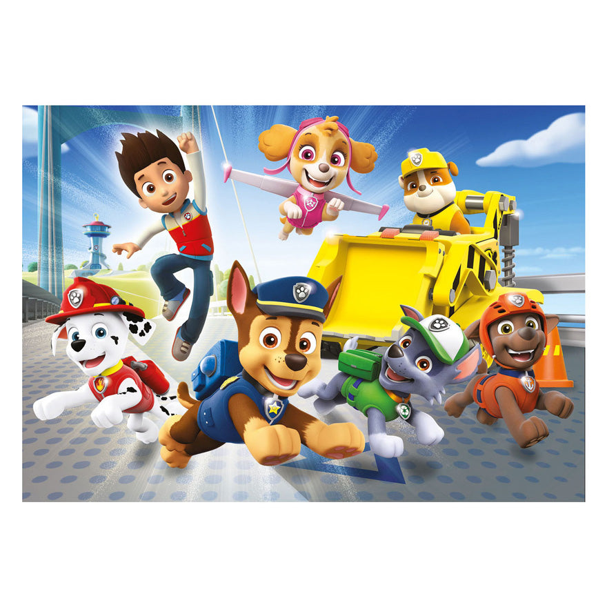Clementoni legpuzzel superkleuren paw Patrol, 60st.