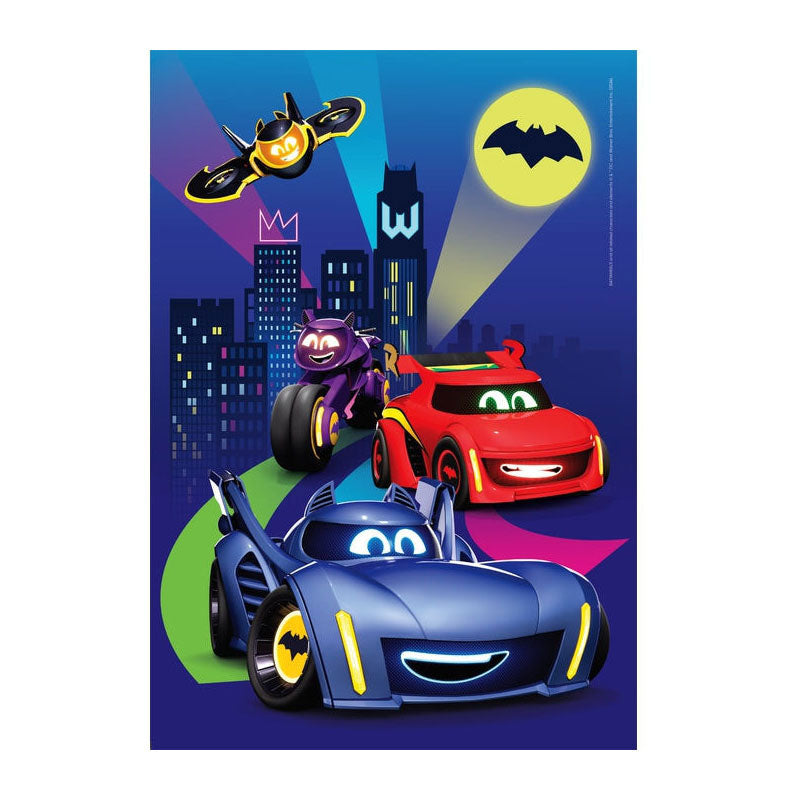 Clementoni legpuzzel superkleuren batwheels, 60st.