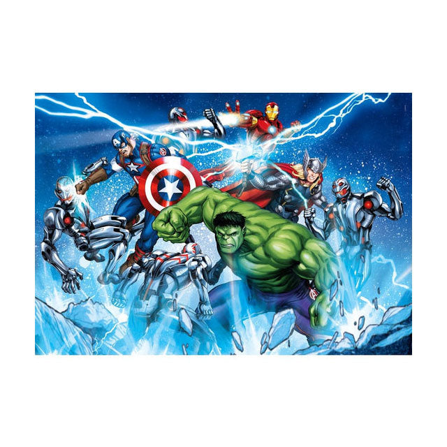 Clementoni legpuzzel superkleur Marvel Avengers, 104st.