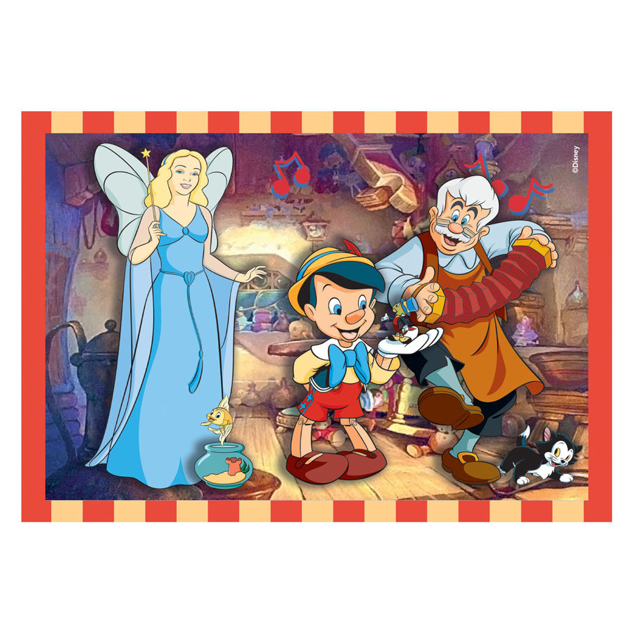 Clementoni legpuzzel 4in1 Disney dieren