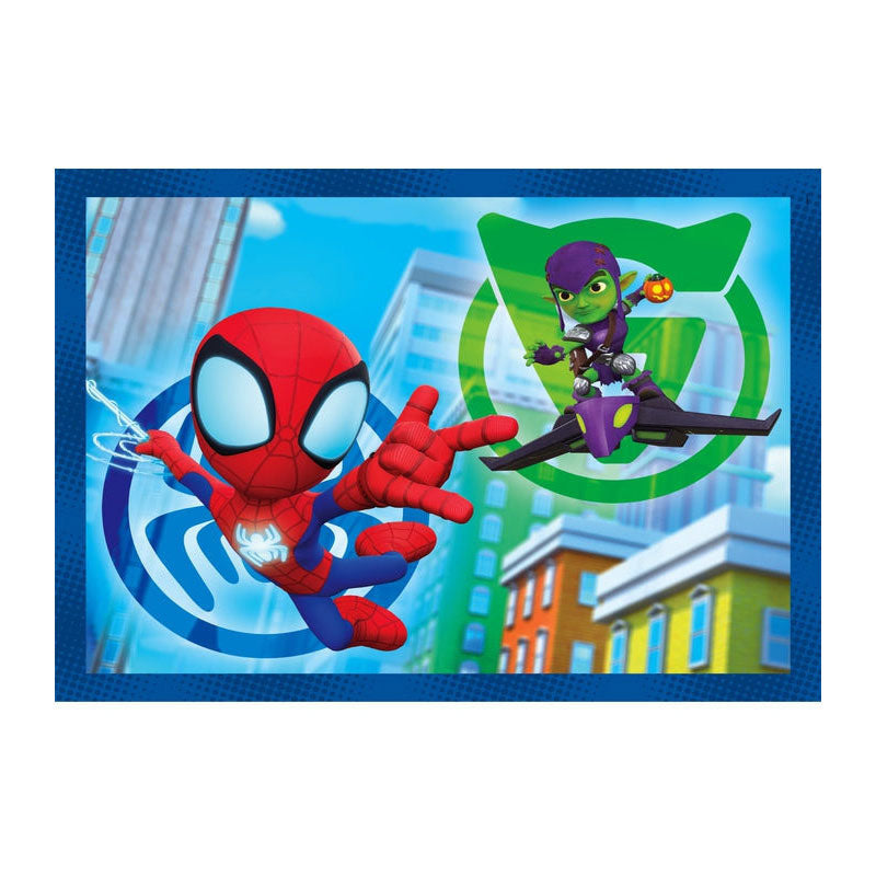 Clementoni legpuzzel 4in1 spidey en zijn geweldige vrienden