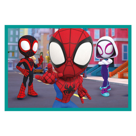 Clementoni blokpuzzel spidey en zijn geweldige vrienden, 6st.