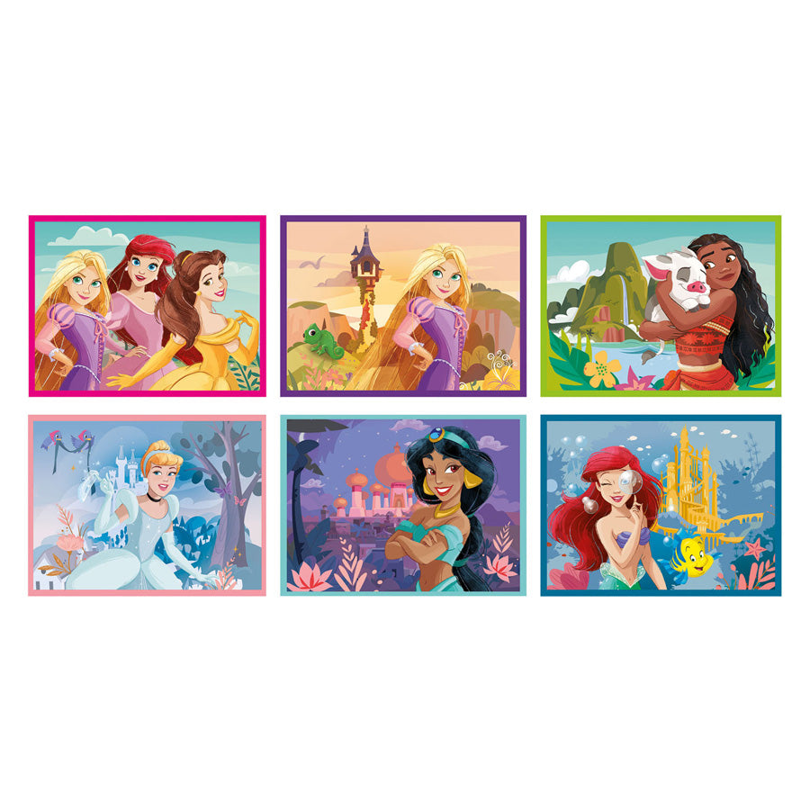 Clementoni blokpuzzel disney prinses, 12e.