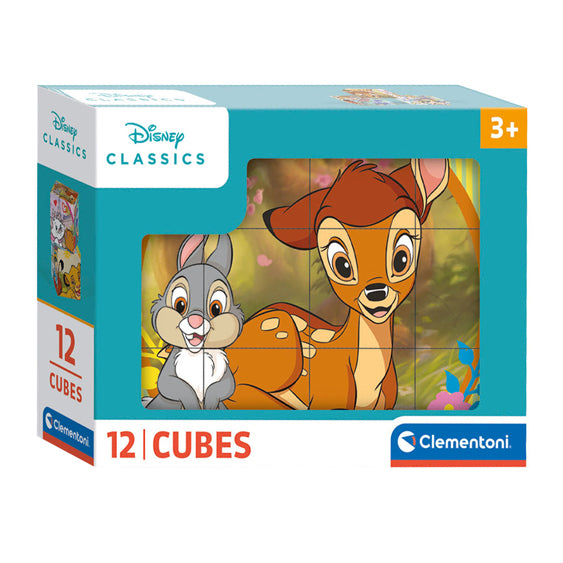 Clementoni blokpuzzel disney classic, 12st.