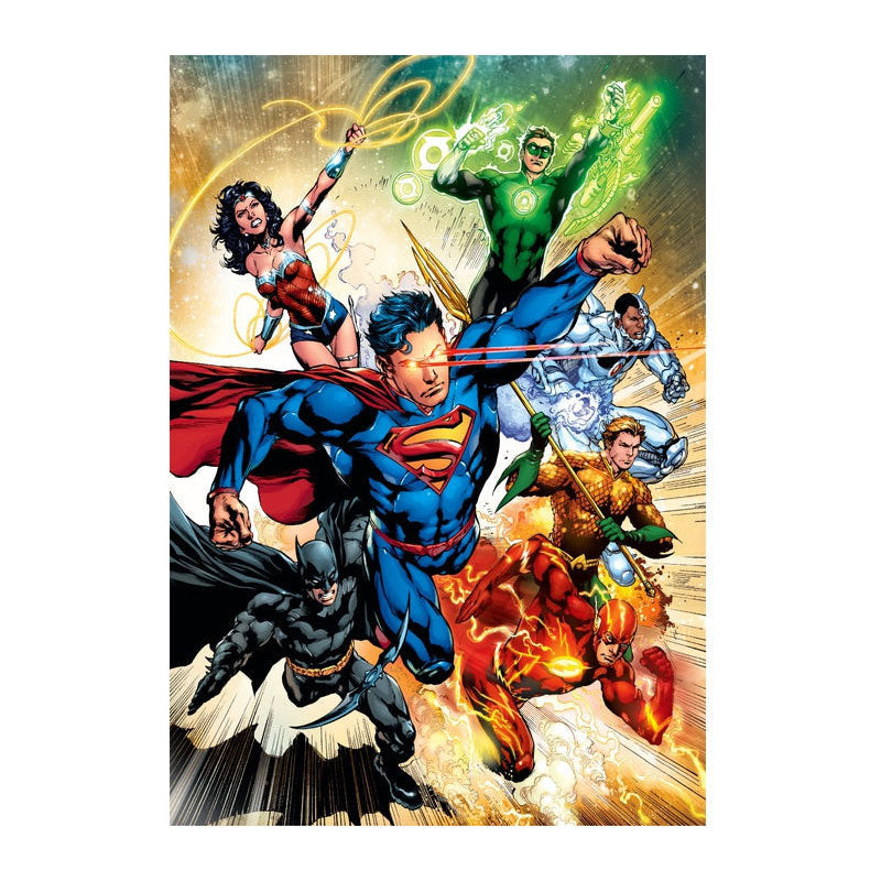 Clementoni legpuzzel dc comics justice league, 500st.