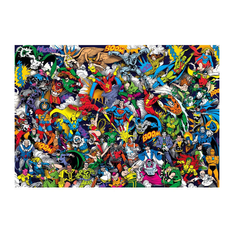 Clementoni legpuzzel dc comics justice league, 1000st.