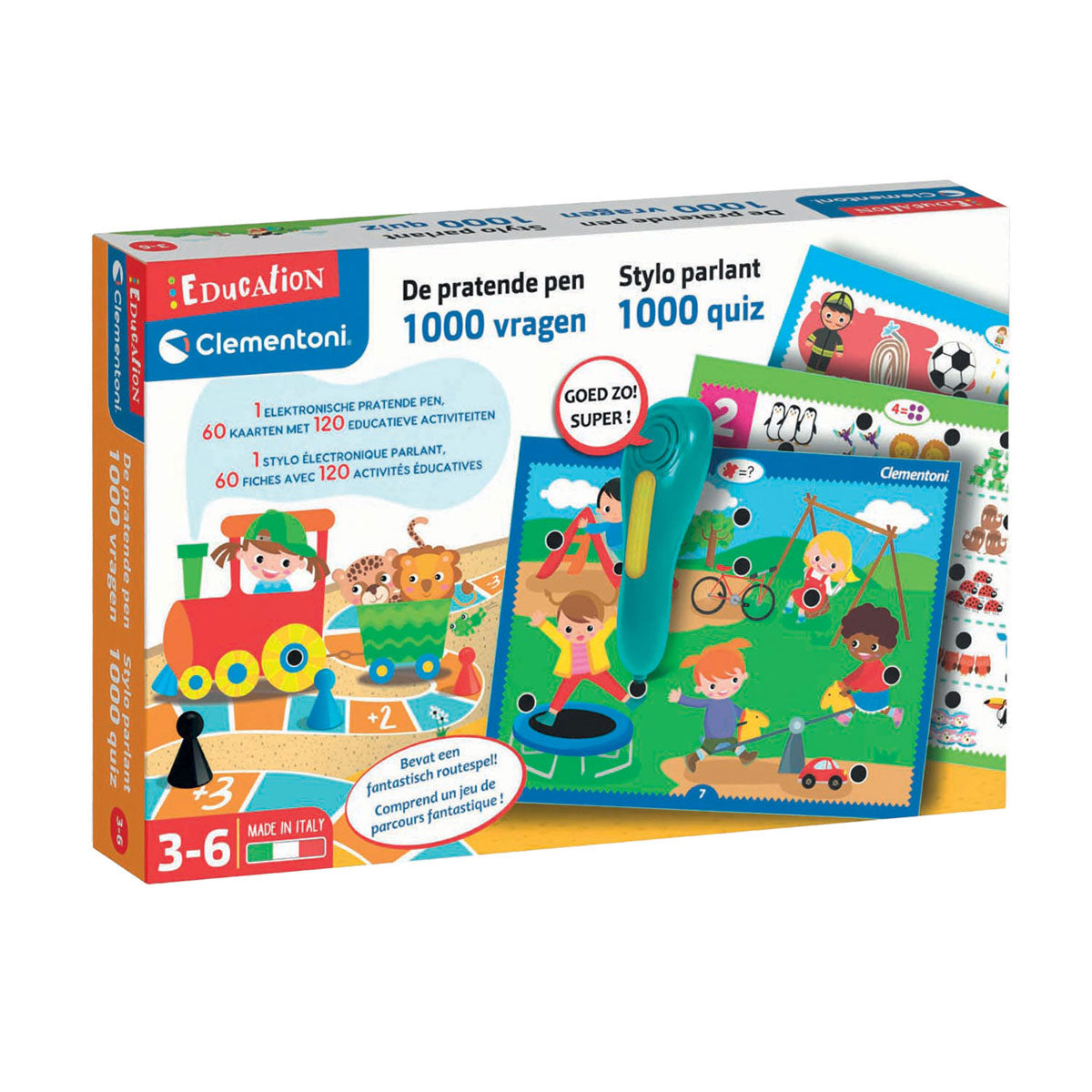 Clementoni-onderwijs - de pratende pen