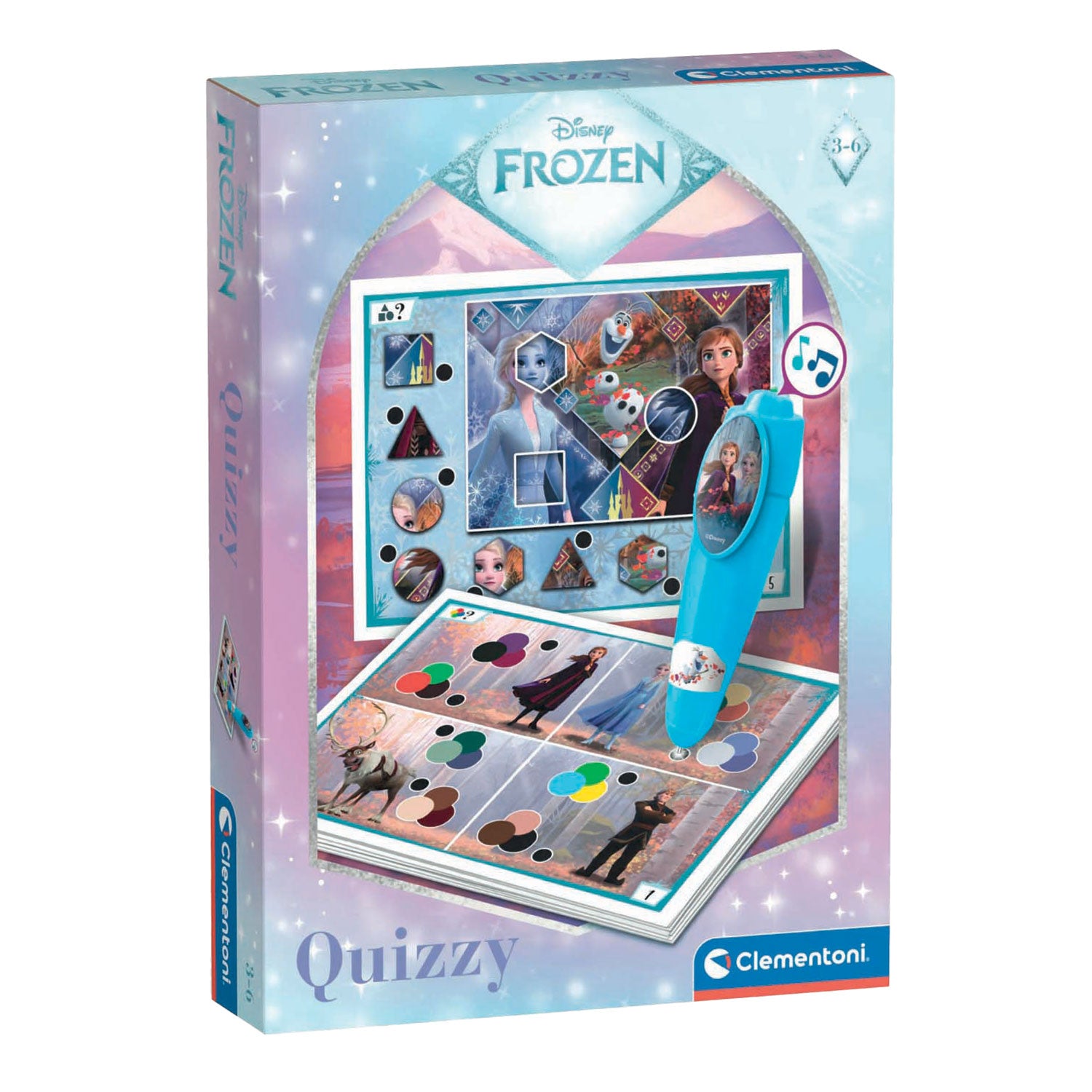 Clementoni bevroren quizzy spel