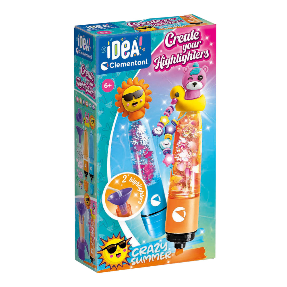 Clementoni idea maak je eigen markeerstiften - gekke zomer