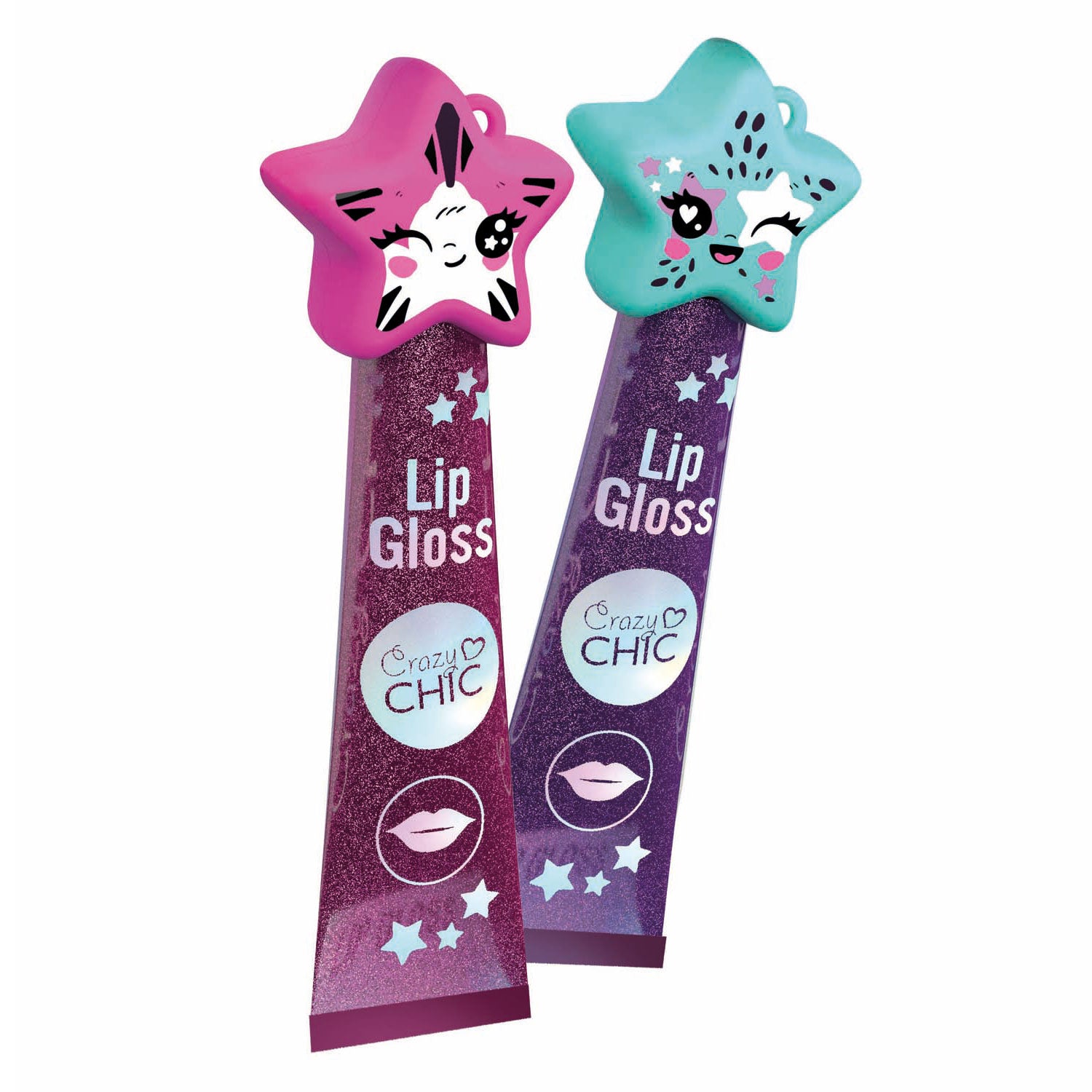 Clementoni gekke chique lipgloss ster paars blauw