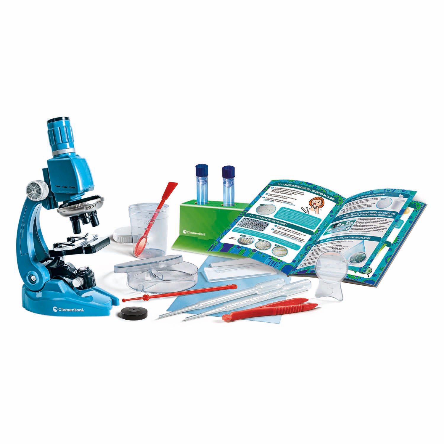 Clementoni wetenschap en spel - super microscoop