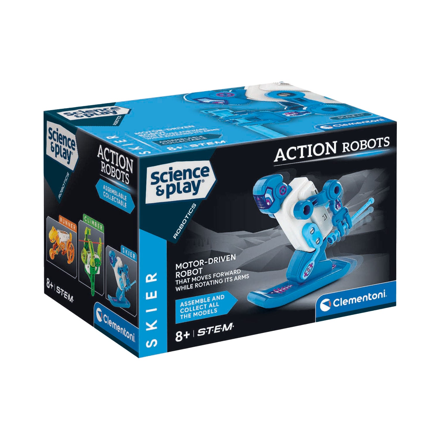 Clementoni wetenschap spel action robots - skiër