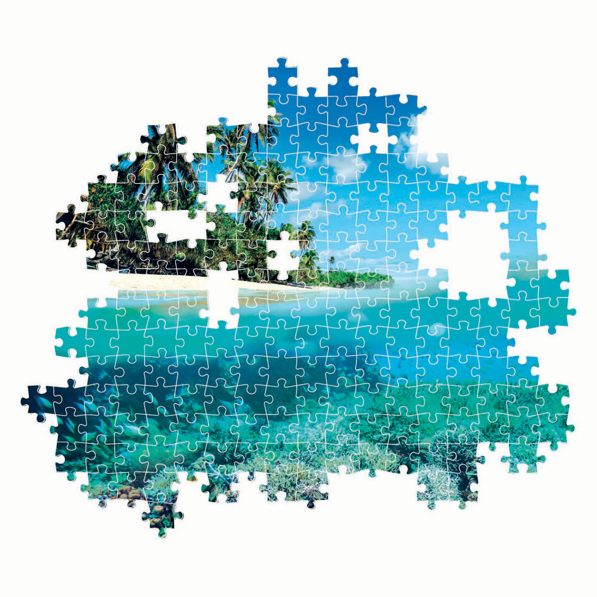 Clementoni legpuzzel zomerparadijs, 1000st.