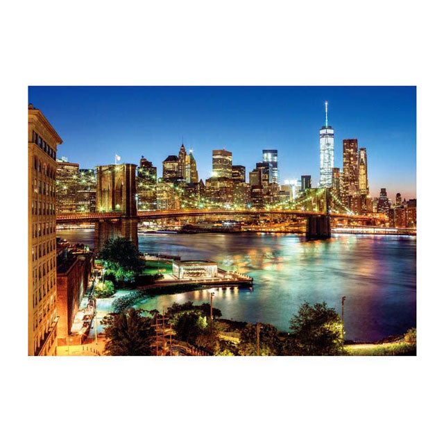 Clementoni puzzel brooklyn bridge lights, 6000st.