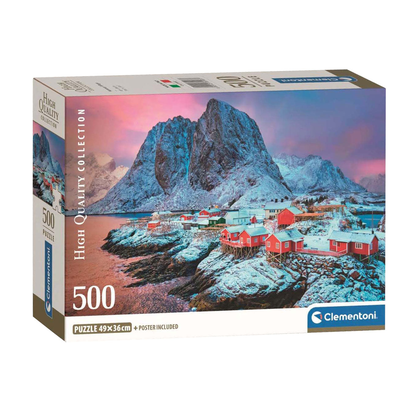 Clementoni legpuzzel amnoy villlage, 500st.