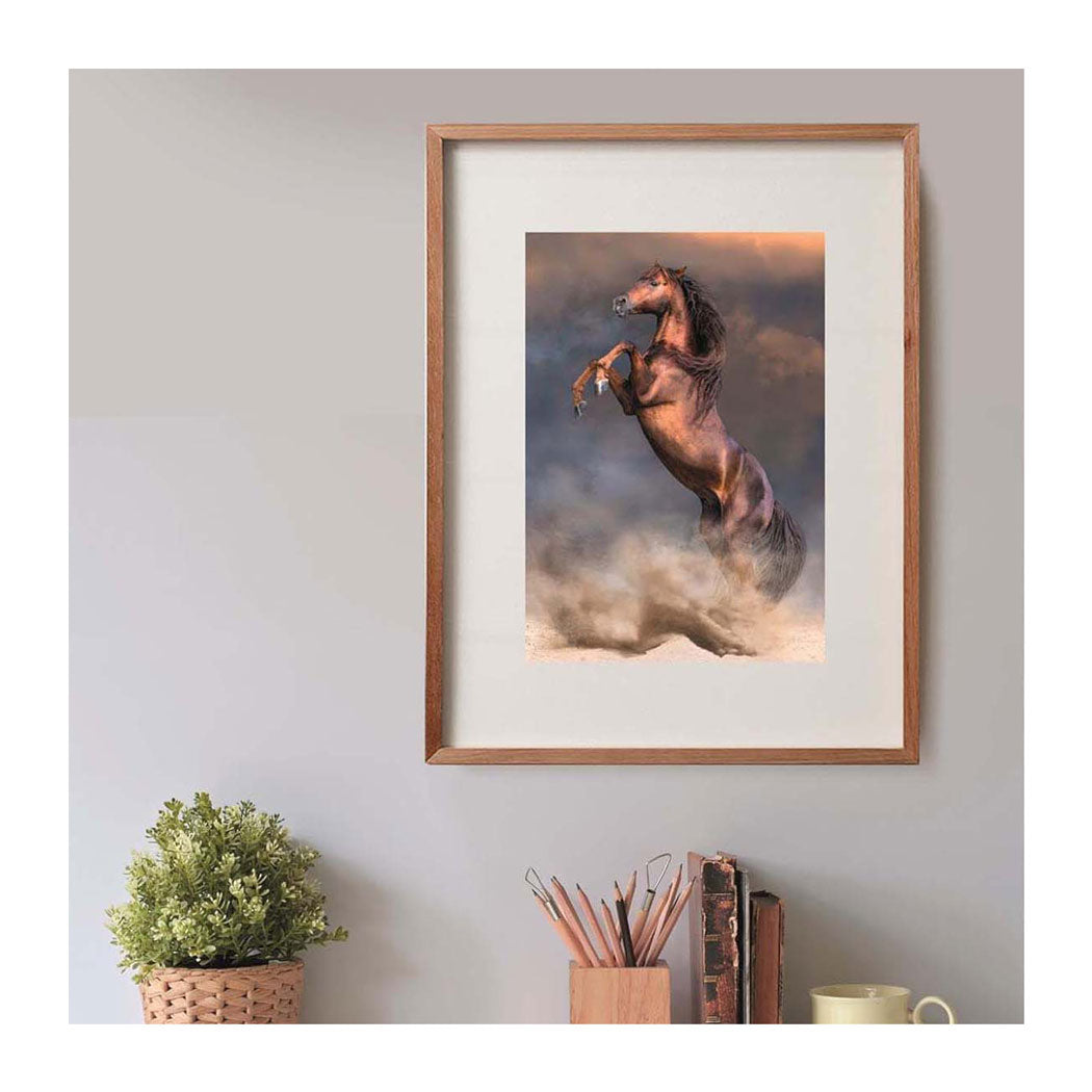 Clementoni legpuzzel wild red stallion, 500st.