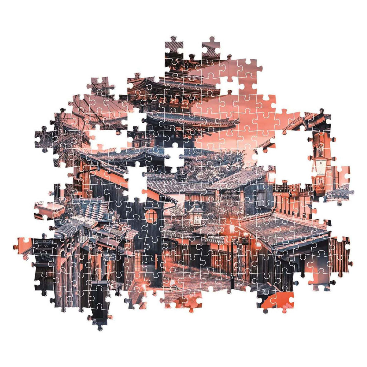 Clementoni legpuzzel evening in kyoto, 500st.