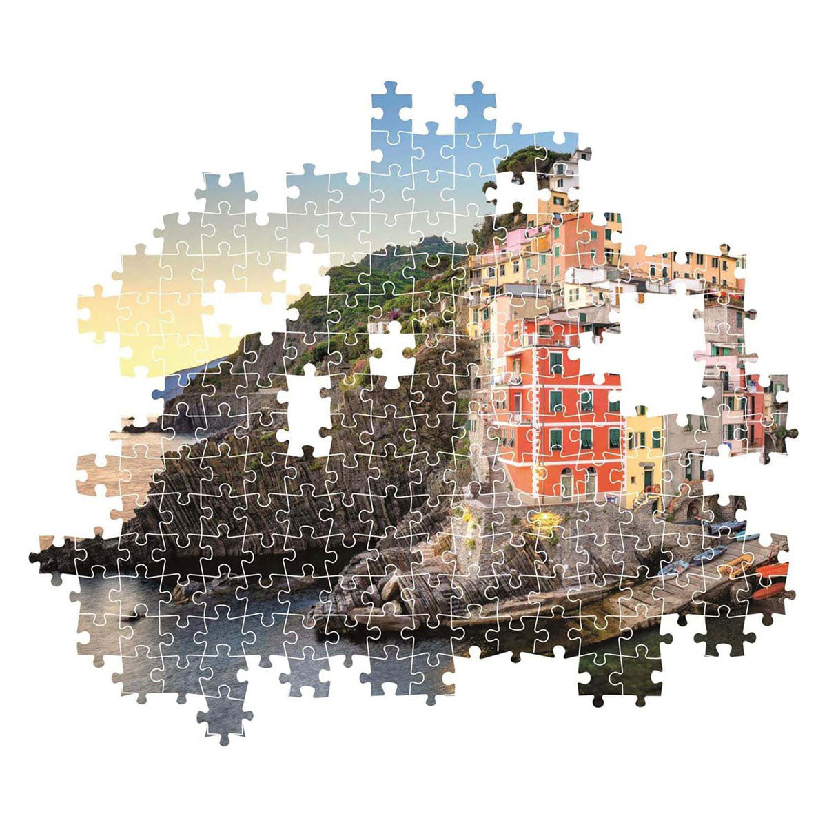 Clementoni legpuzzel riomaggiore coast, 500st.