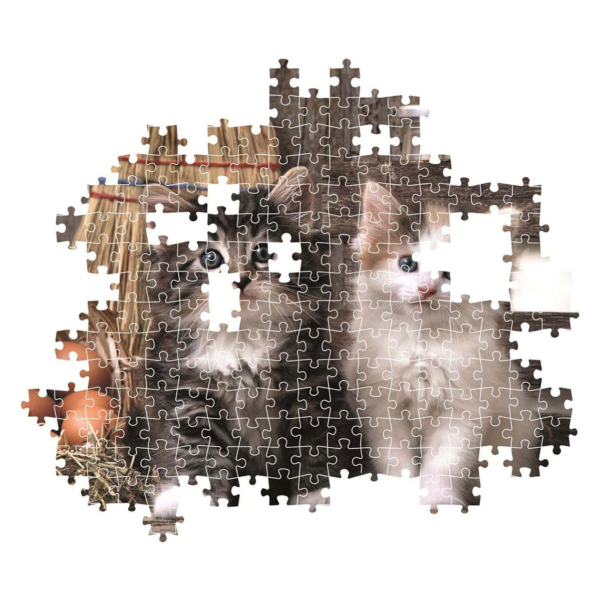 Clementoni puzzel - schattige kittens, 1000st.