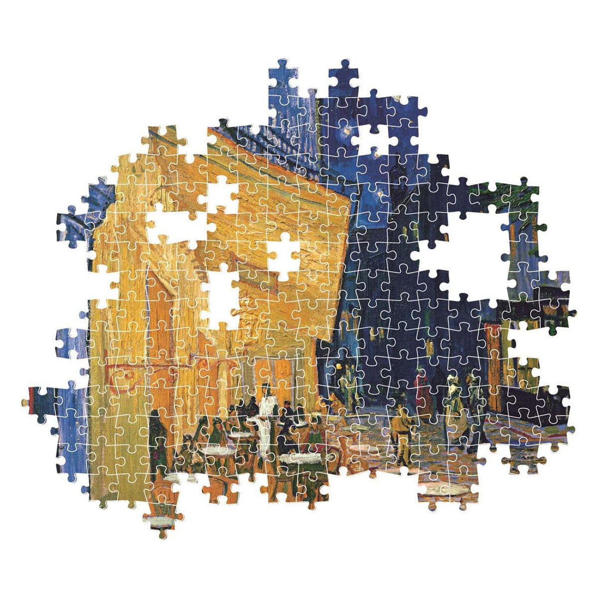 Clementoni legpuzzel café terrace v. gogh, 1000st.