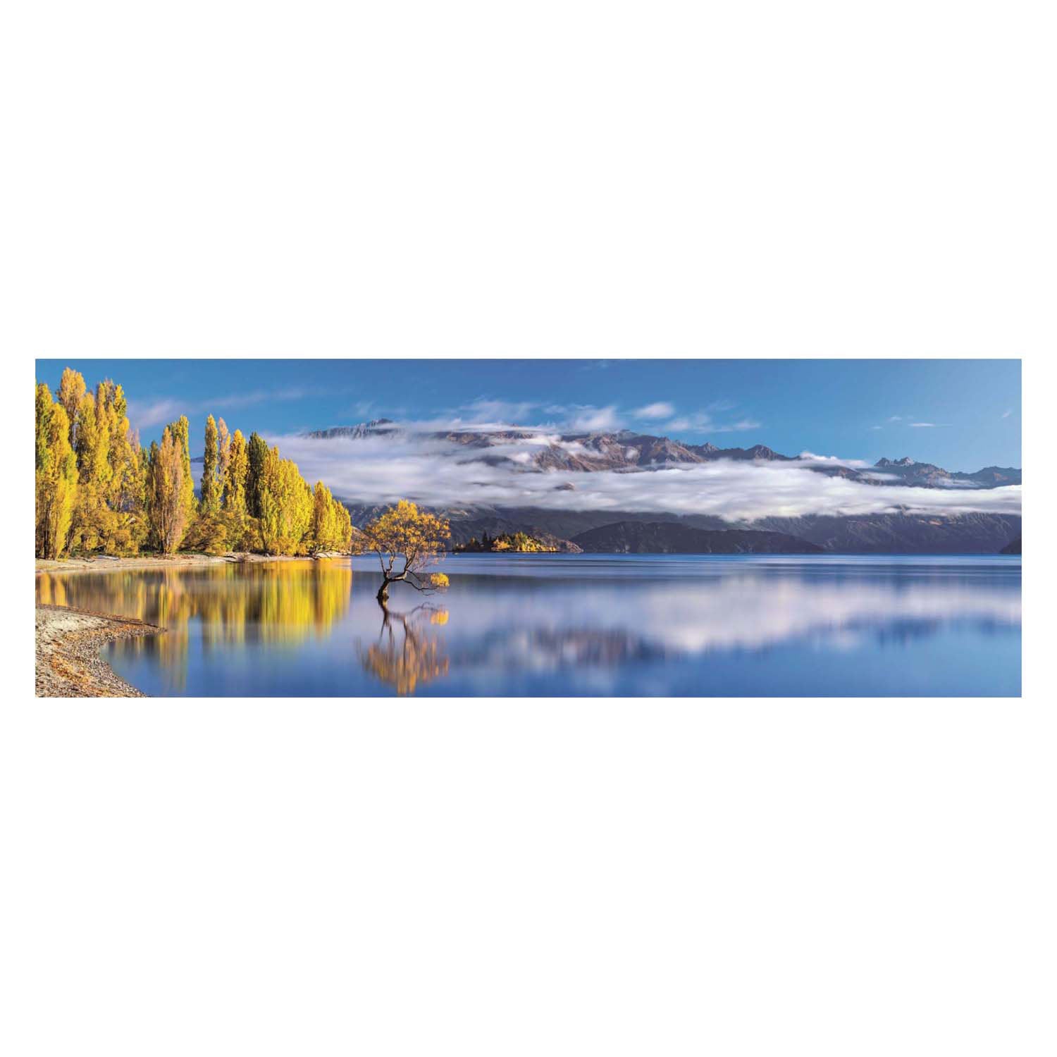 Clementoni legpuzzel wanaka's golden reflections, 1000st.