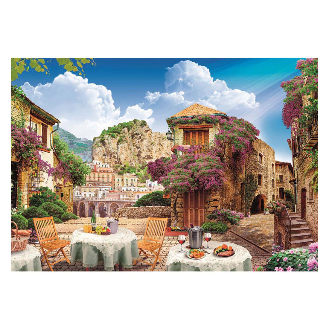 Clementoni legpuzzel italian sight, 1500st.