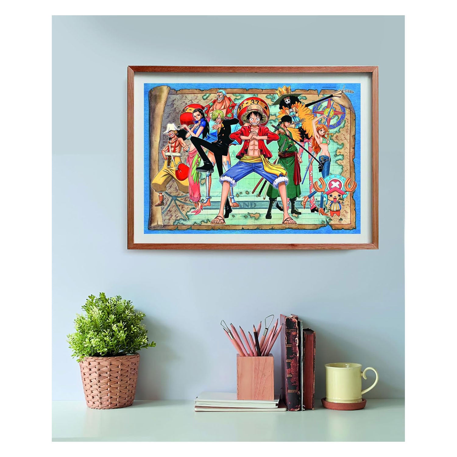Clementoni one piece kubus puzzel - 500st.